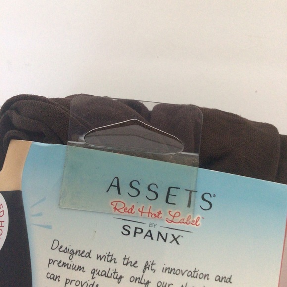 SPANX ASSETS SHAPING TIGHTS BROWN NWT PACK OF TWO SIZE LARGE - Picture 9 of 11